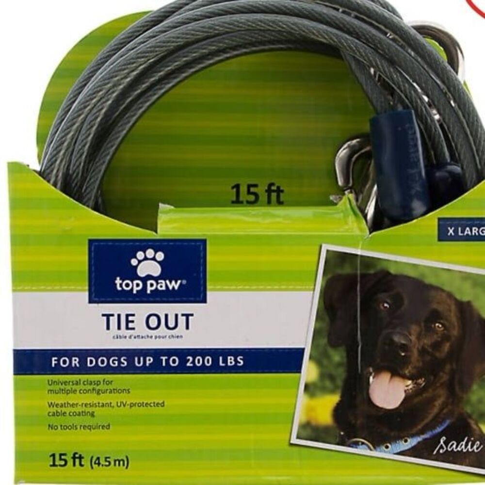 Brand new Top Paw 15 ft dog tie out